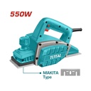 CEPILLO ELECTRICO 550W 120V INCLUYE GUIA INDUSTRIAL TOTAL (UTL5508216)