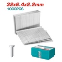 CLAVO 32MM PARA CLAVADORA NEUMATICA 1000 PZS TOTAL (TAC918323)