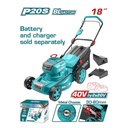 CORTADORA DE CESPED 18" 40V BATERIA Y CARGADOR NO INCLUIDO  INDUSTRIAL SUPER  TOTAL (TLMLI20185)