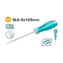 DESTORNILLADOR 65X125MM (-) PUNTA INMANTADA INDUSTRIAL TOTAL (THT266125)