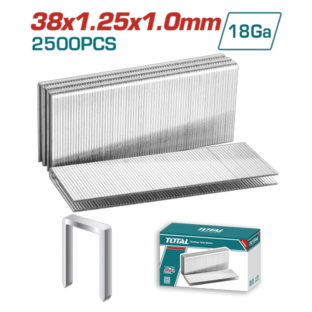 GRAPA 38MM PARA GRAPADORA NEUMATICA TOTAL (TAC918382)