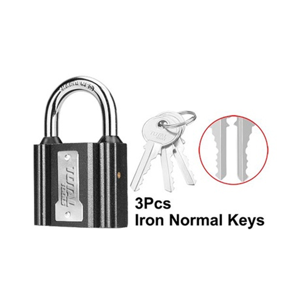 CANDADO 63 MM NEGRO TOTAL (TLK31631)