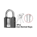 CANDADO 63 MM NEGRO TOTAL (TLK31631)