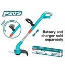 GUADAÑADORA INALAMBRICA 20V EXPANDIBLE BATERIA Y CARGADOR NO INCLUIDO TOTAL (TGTLI20018)