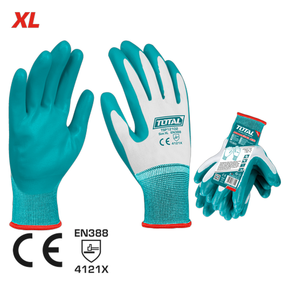 GUANTE DE NITRILO XL SUPER TOTAL (TSP12102)
