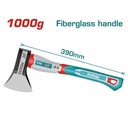 HACHA 1000G  MANGO DE FIBRA DE VIDRIO SUPER TOTAL (THAX0611000)