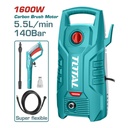 HIDROLAVADORA 1600W 2030PSI 120V TOTAL (UTGT11336)