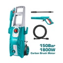HIDROLAVADORA 1800W 2200PSI INDUSTRIAL 120V TOTAL (UTGT11356)