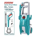 HIDROLAVADORA 2000W 2320PSI INDUSTRIAL SUPER TOTAL  (UTGT11376)