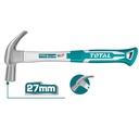 MARTILLO 27MM MANGO FIBRA VIDRIO TOTAL (THT73227)