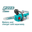 MOTOSIERRA INALAMBRICA 12 20V INDUSTRIAL BATERIA Y CARGADO NO INCLUIDO TOTAL (TGSLI20128)