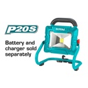 REFLECTOR INALAMBRICO 20W 1800 LUMENES BATERIA Y CARGADOR NO INCLUIDO TOTAL (TWLI2025)