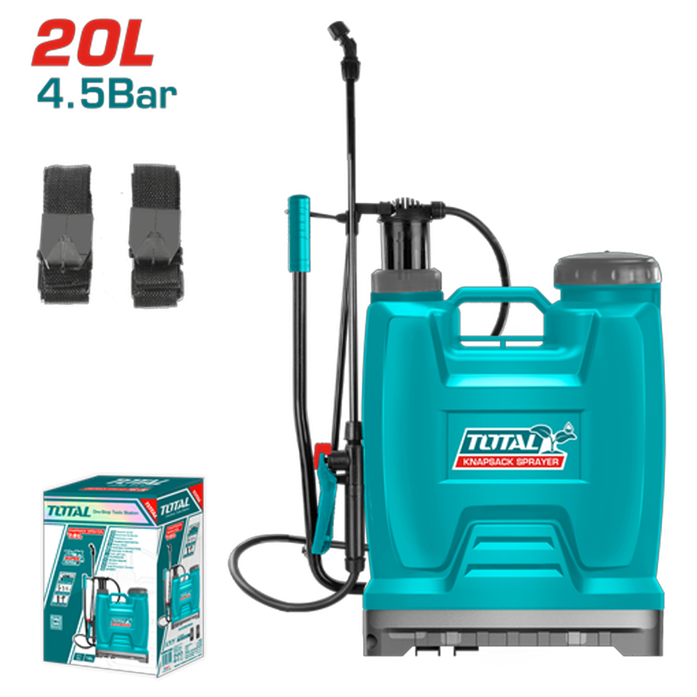 BOMBA FUMIGADORA DE ESPALDA 20 LTS SUPER TOTAL (THSPP42002)