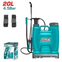 BOMBA FUMIGADORA DE ESPALDA 20 LTS SUPER TOTAL (THSPP42002)