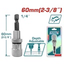 PUNTA EXTENSION MAGNETICA PARA TALADRO  (1/4X2-3/8) TOTAL (TAC464601)