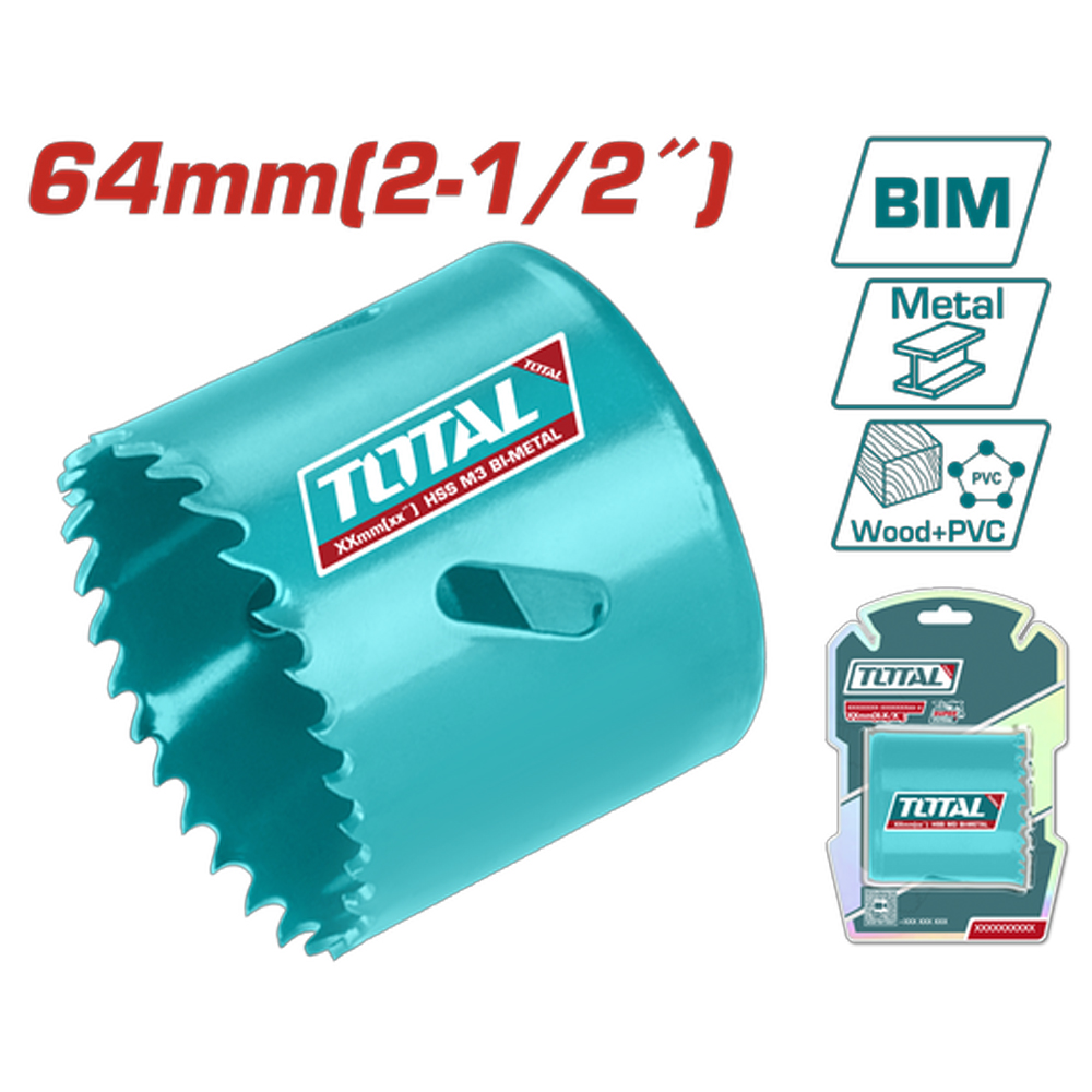 SIERRA COPA BIMETAL 2-1/2" SUPER TOTAL (TAC410641)