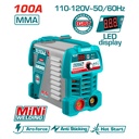 SOLDADOR INVERSOR DIGITAL 130A (MMA) 110-220V SUPER TOTAL (UTW213049)