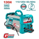 SOLDADOR INVERSOR DIGITAL 130A (MMA-MIG) 110-220V SUPER TOTAL (UTFC13018)