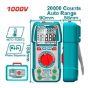 TESTER DIGITAL 1000V 20000 CONTEOS RMS INDUSTRIAL TOTAL (TMT5410003)