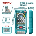TESTER DIGITAL 1000V 9999 CONTEOS RMS INDUSTRIAL TOTAL (TMT5110004)