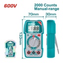 TESTER DIGITAL 2000 DIGITOS INDUSTRIAL SUPER TOTAL (TMT5360011)