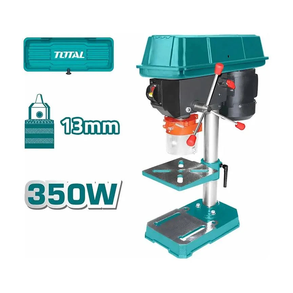 TALADRO DE BANCO  350W 13MM  TOTAL ( UTDP133501)