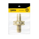 RACOR MANGUERA BRONCE 1/2 SIN OREJA PQT X 1 UDUKE*