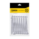 TORNILLO LAMINA AVELLANADO PHILLIPS ZINCADO 8*2 PQT X 15 UDUKE