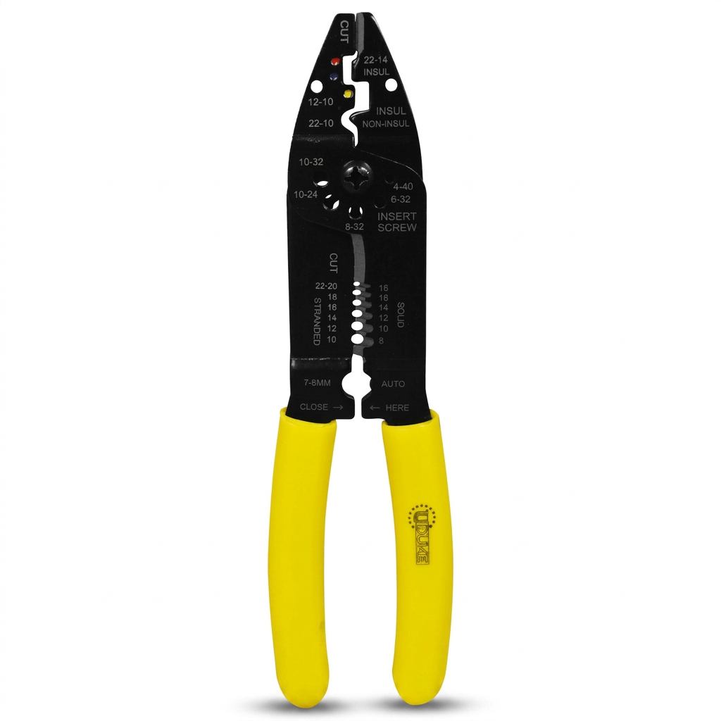 ALICATE PELACABLE UDUKE 8" MULTIUSOS (8AWG-20AWG) (HT80009)