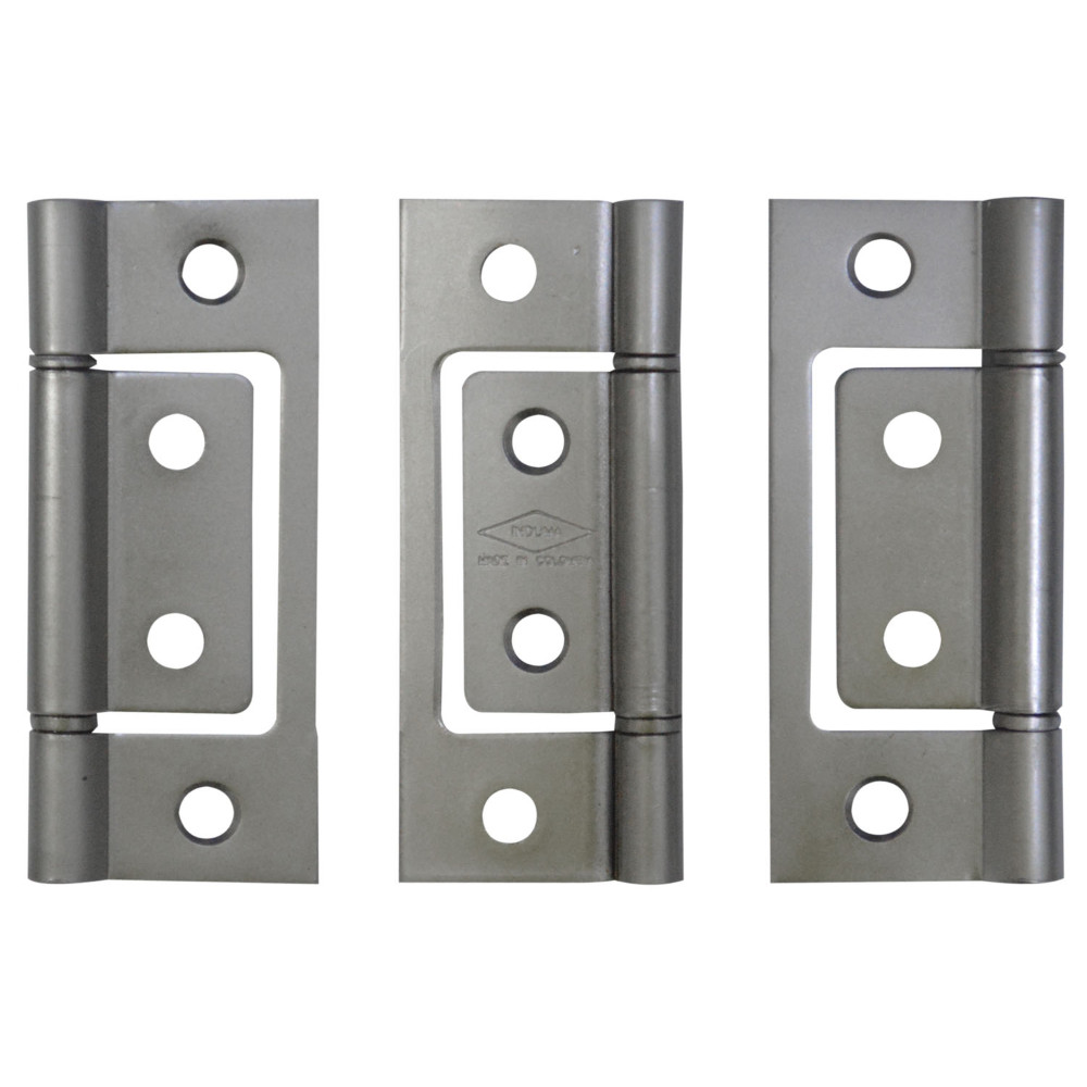 BISAGRA OMEGA INDUMA 3 X 1" C.16 NIQUEL SATIN ( CARPINTERIA) (PRECIO X 12 PRS)(1107-0068)