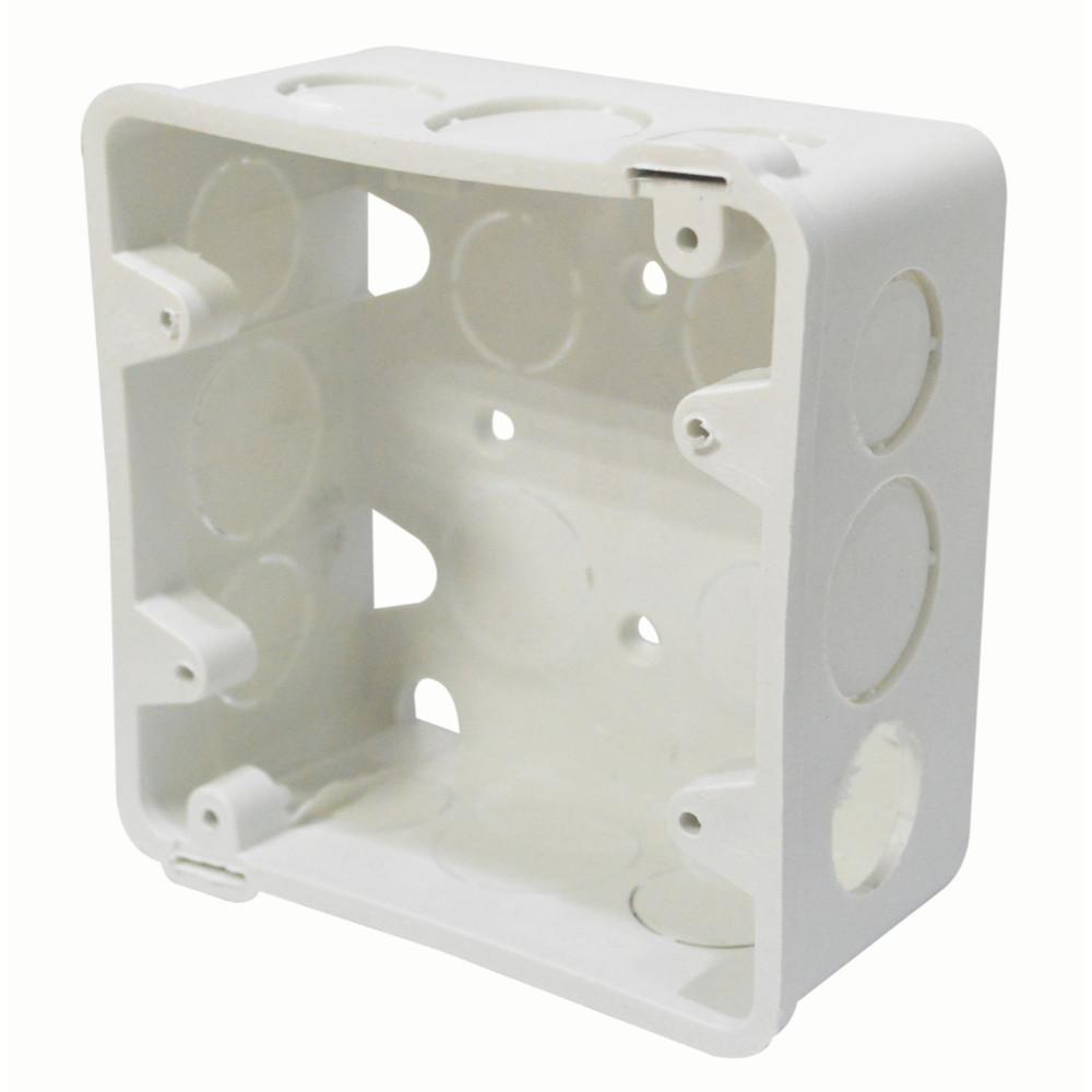 CAJA PLASTICA 4X4 BLANCA INDUMA CERTIFICADA (X408)(T1202-0029)