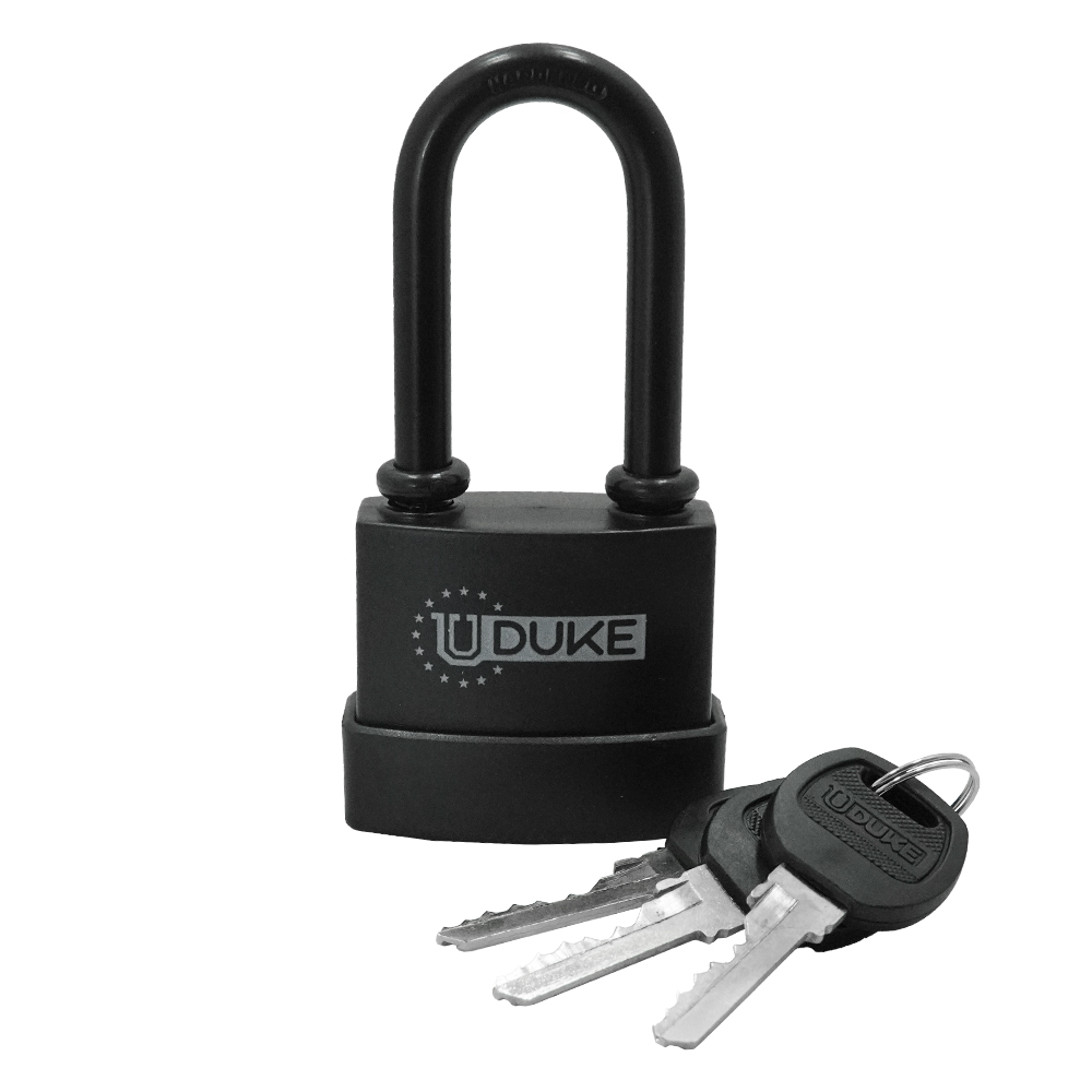 CANDADO INTEMPERIE ARCO LARGO 45 MM NEGRO UDUKE (HT90180)