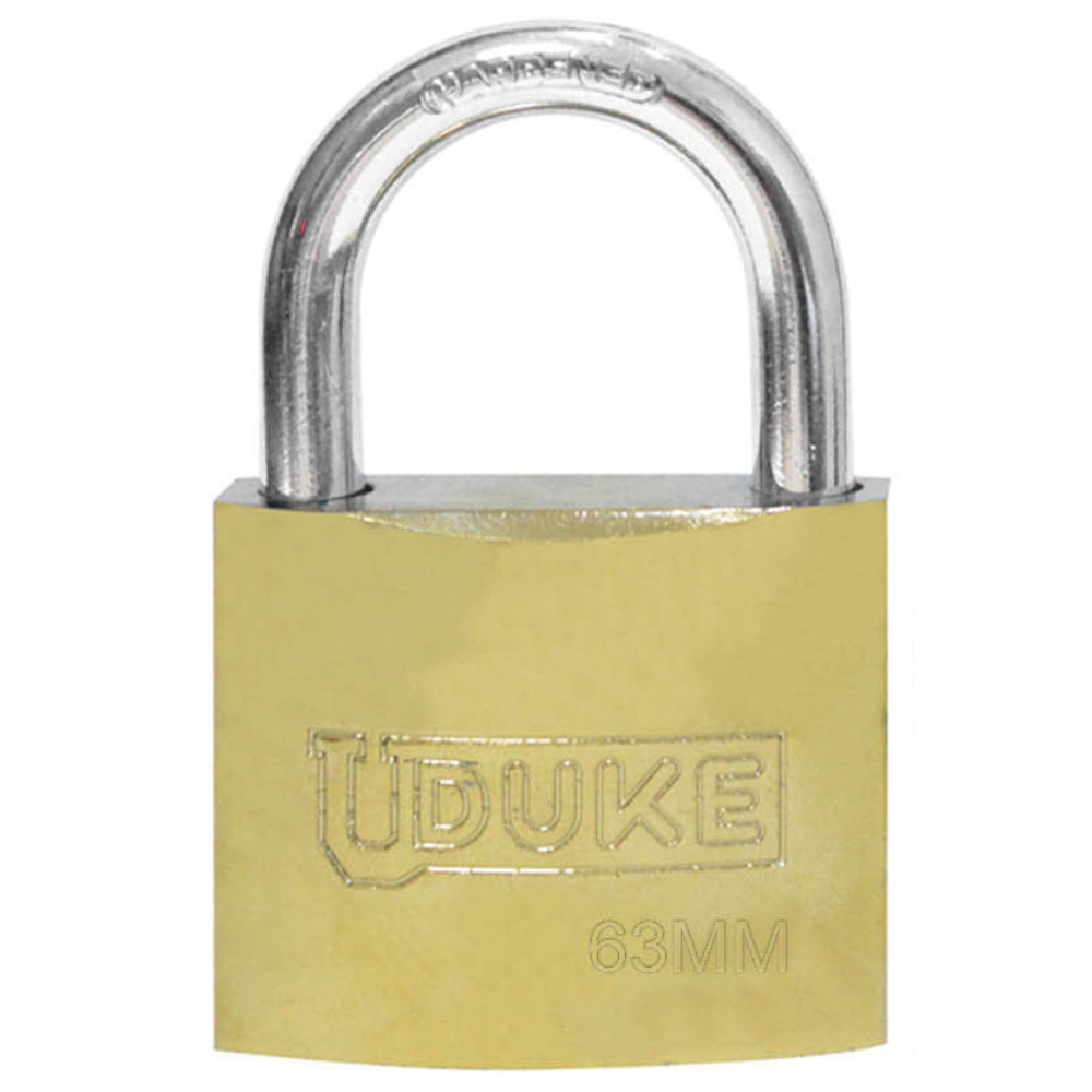 CANDADO UDUKE DORADO 63MM (CAJA X 6)(HT40149)