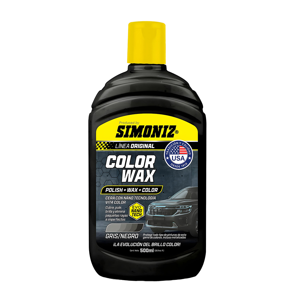 CERA COLOR WAX NEGRO 500ML SIMONIZ (209159)