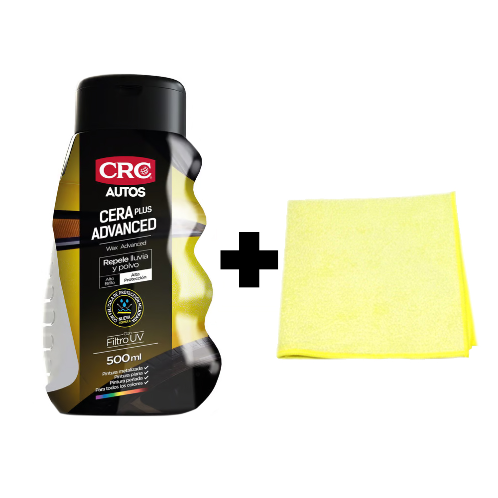 CERA TEFLON 500 ML PLUS AUTOMOTRIZ GRATIS PAÑO MICROFIBRA (20011478)