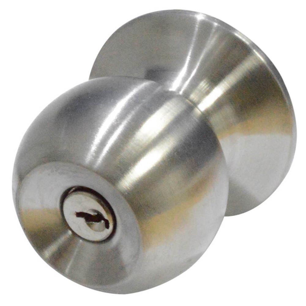 CHAPA BOLA ENTRADA PRINCIPAL P/METALICO GATO CROMO-MATE (REF-270)