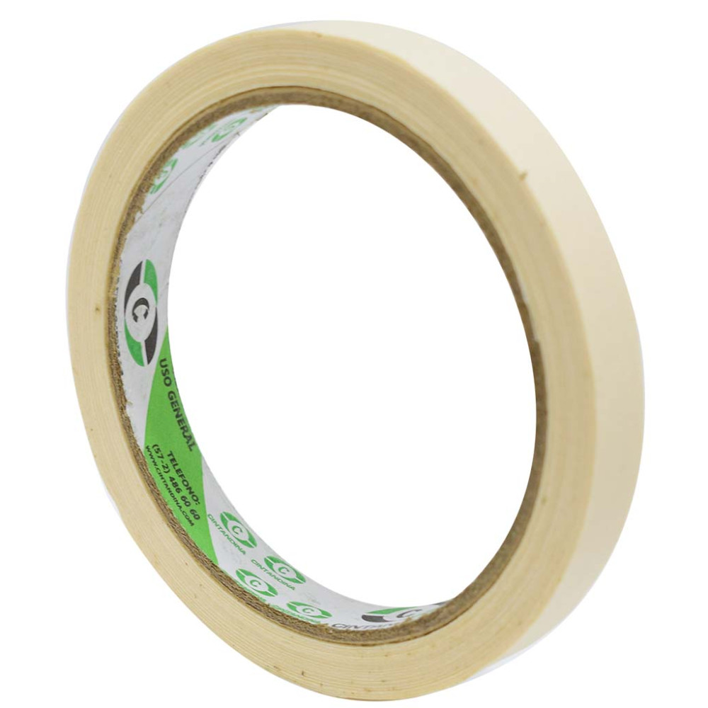 CINTA ENMASCARAR DOMESTICA CINTANDINA 1/2 (CE-012)12MMX20MTS)