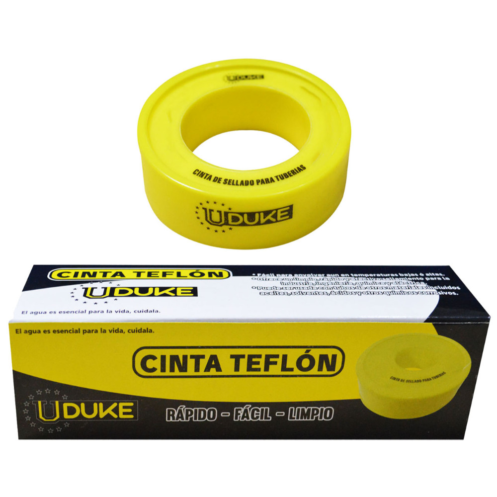 CINTA TEFLON INDUSTRIAL UDUKE  3/4 X15 MTS (HT10115)
