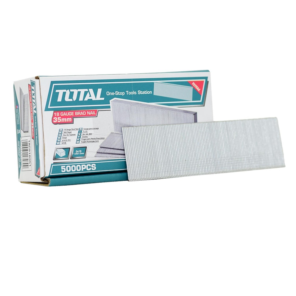 CLAVO 35MM PARA CLAVADORA NEUMATICA 5000 PZS TOTAL (TAC918351)