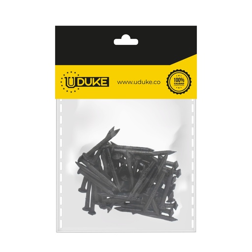 CLAVO LISO 3/4" ACERO PQT X 60 UDUKE