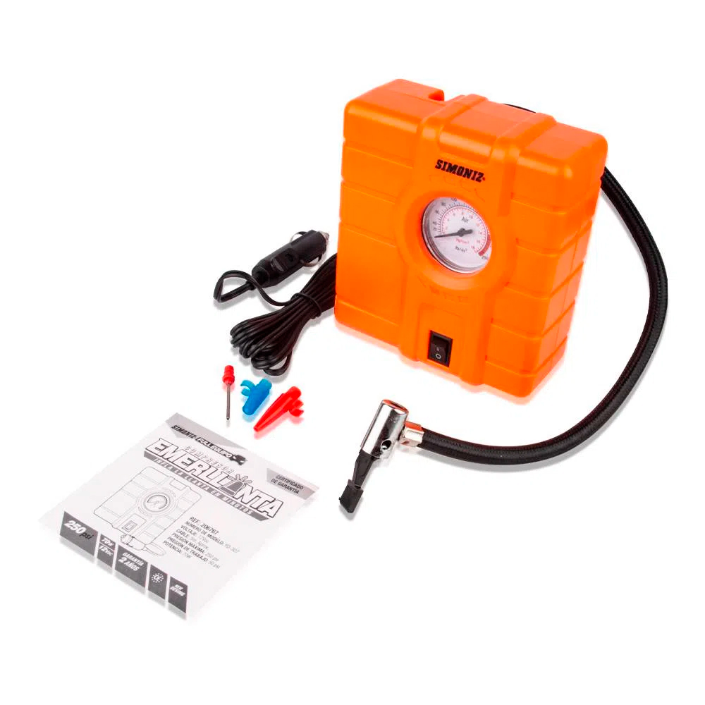 COMPRESOR EMERLLANTA 12V-70W (206767)