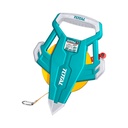 DECAMETRO 100MTS  INDUSTRIAL FIBRA DE VIDRIO MANGO ERGONOMICO TOTAL (TMTF131006)