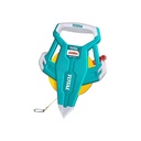 DECAMETRO 50MTS  INDUSTRIAL FIBRA DE VIDRIO MANGO ERGONOMICO TOTAL (TMTF13506)
