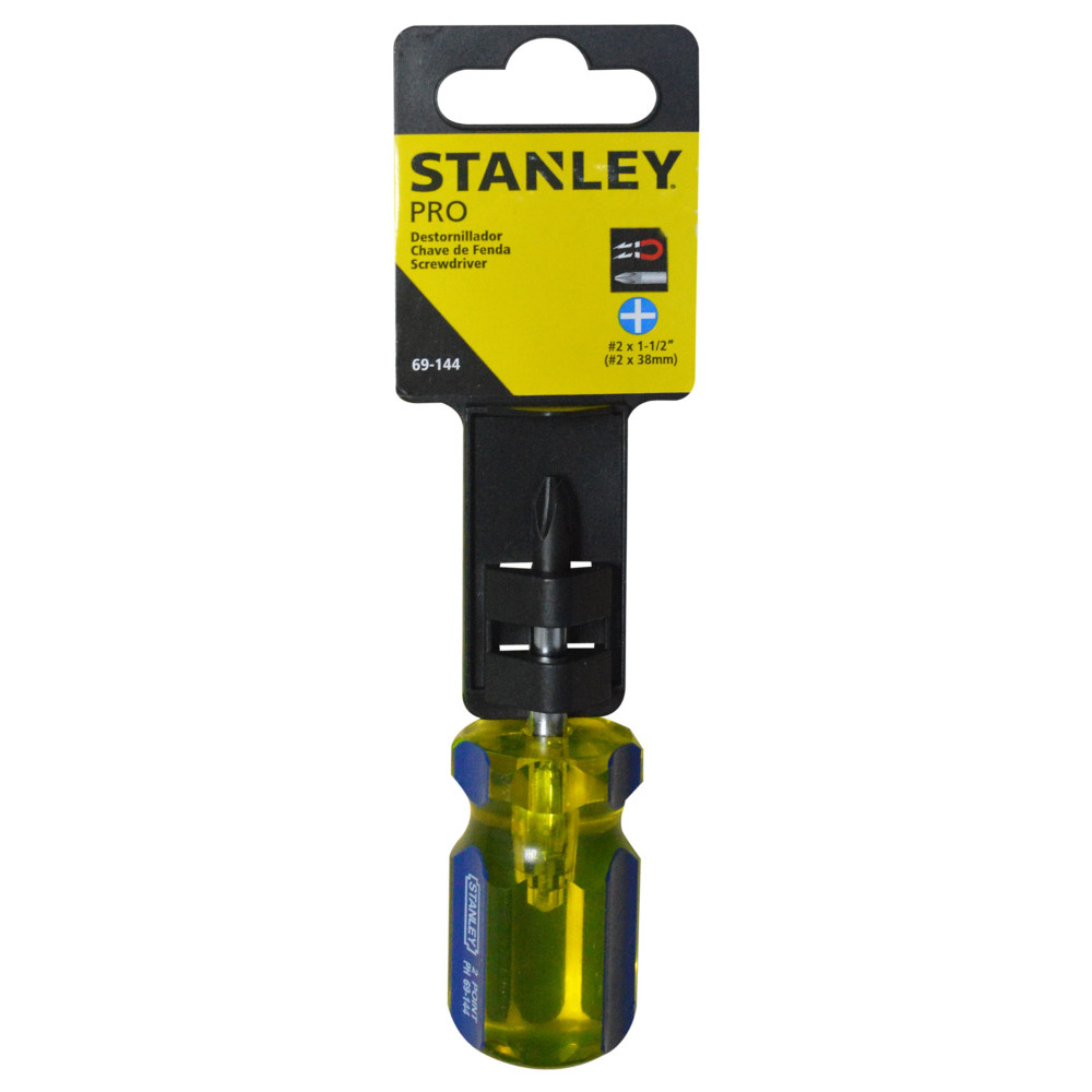 DESTORNILLADOR PUNO STANLEY PRO 2 X 1-1/2 (+)(STHT69144)