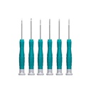 DESTORNILLADOR RELOJERO CROMO VANADIUM JUEGO X 6 PZS TOTAL (THT250PS0601)