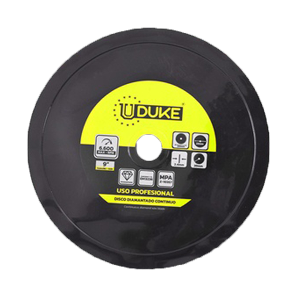 DISCO DIAMANTADO CONTINUO UDUKE 9" (HT30582)
