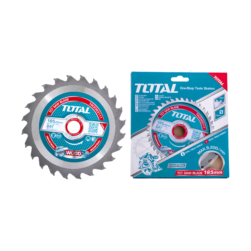 DISCO MADERA 6 1/2" INDUSTRIAL TOTAL (TAC2323111)