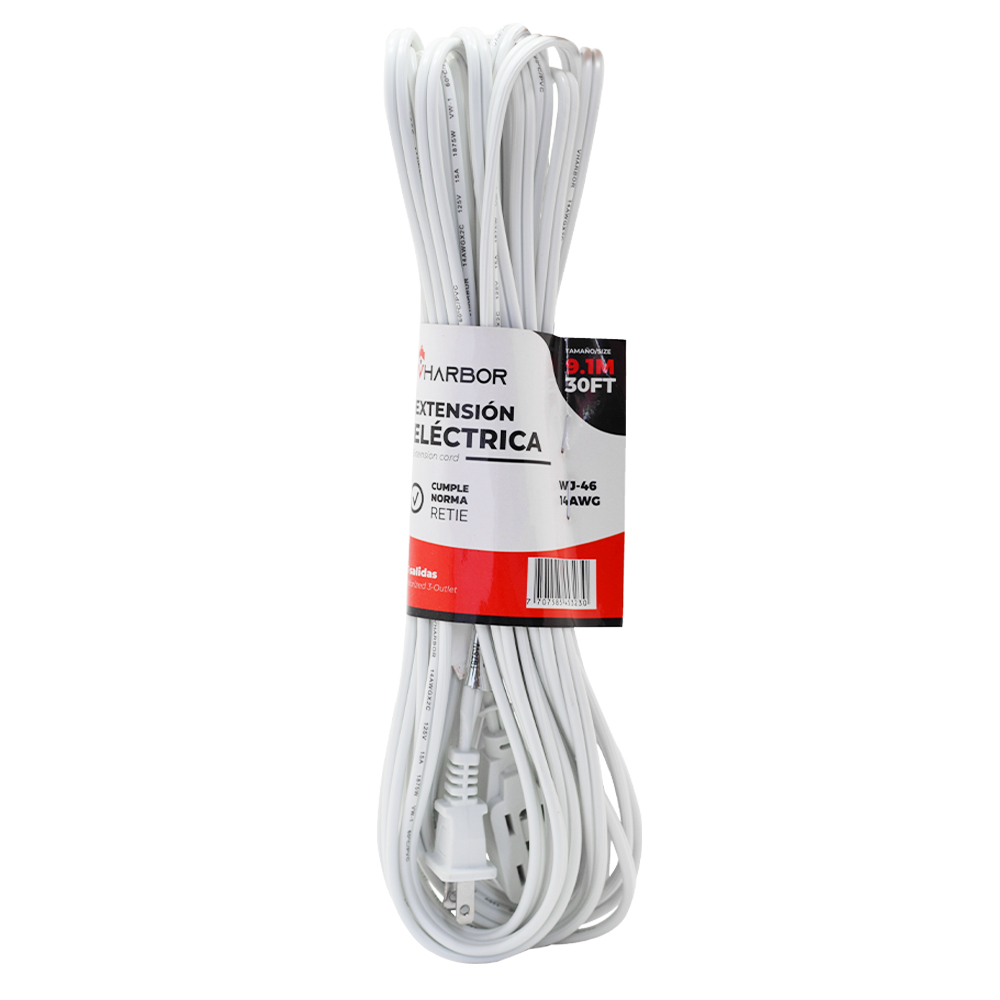 EXTENSION BLANCA 9,1MTS VHARBOR  (WJ-46-30FT)