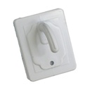 GANCHO ADHESIVO GRANDE BISELADO # 3 (472) PQT X 2 UDUKE