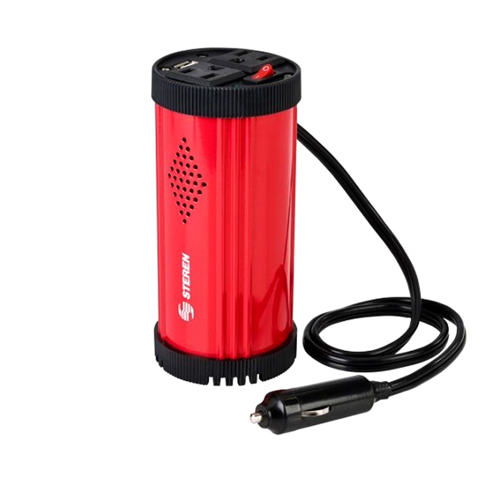 INVERSOR DE CORRIENTE 12VCD A 110V 150W STEREN (INV-125)